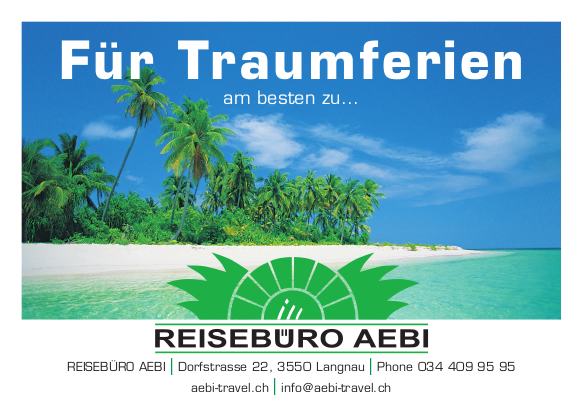 Reisebüro Aebi Langnau Logo